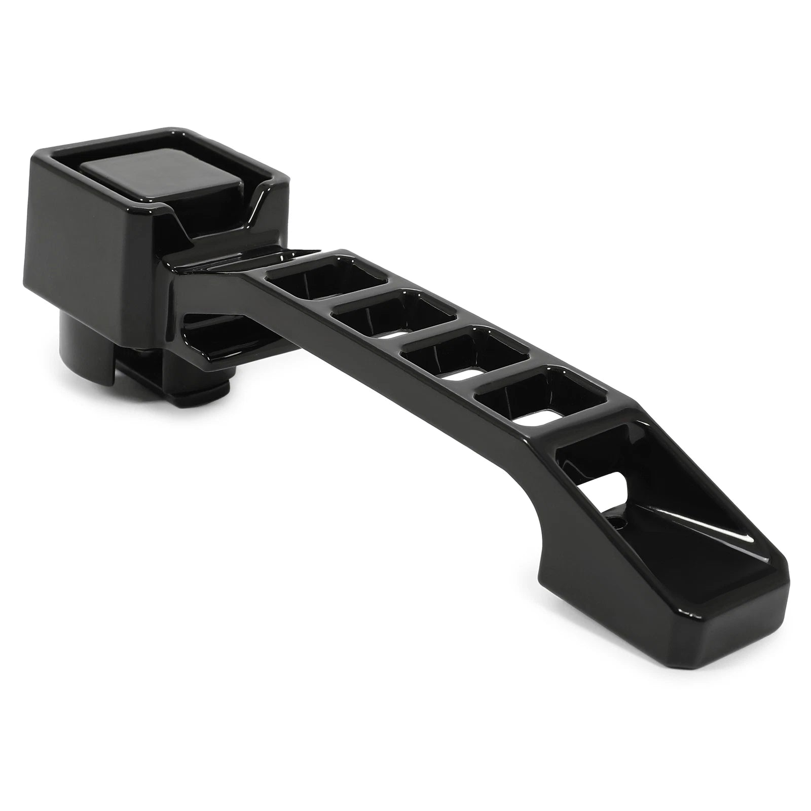 Black Aluminum Exterior Door Handles for Jeep Wrangler JK/JKU (2007–2018)