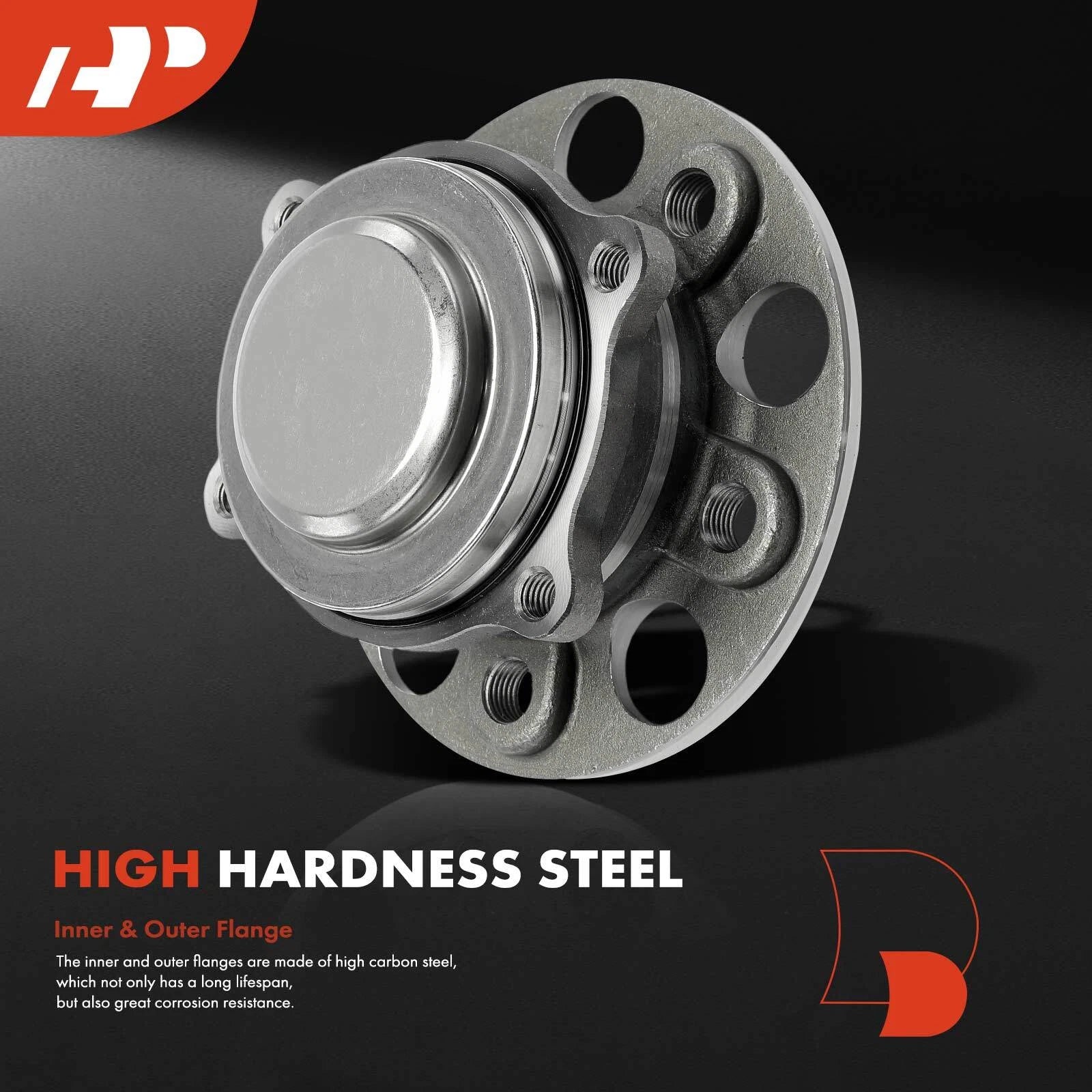 2X Front Wheel Hub & Bearing Assembly for Mercedes R231 SL400 SL450 (2012–2020)