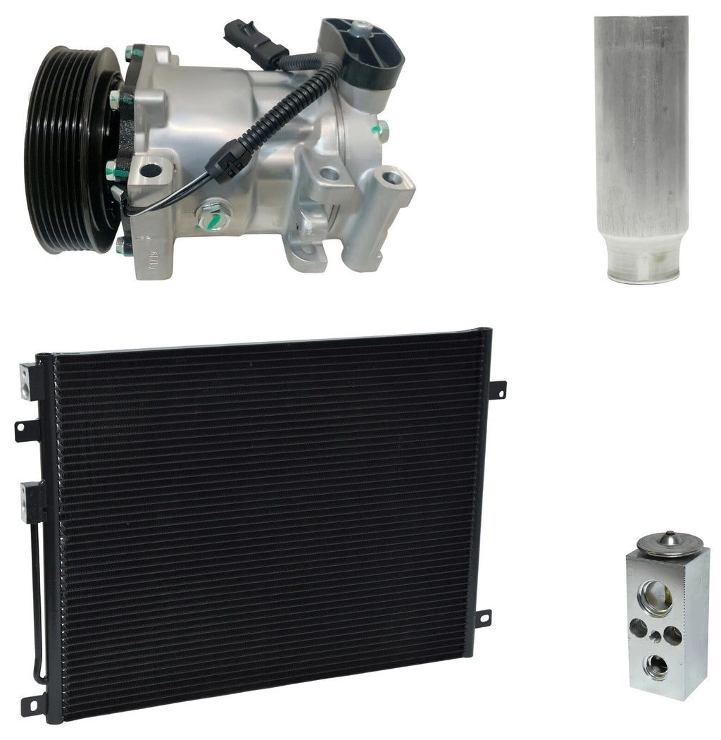 A/C Compressor Kit With Condenser for Dodge Durango 5.9L (2001–2003)