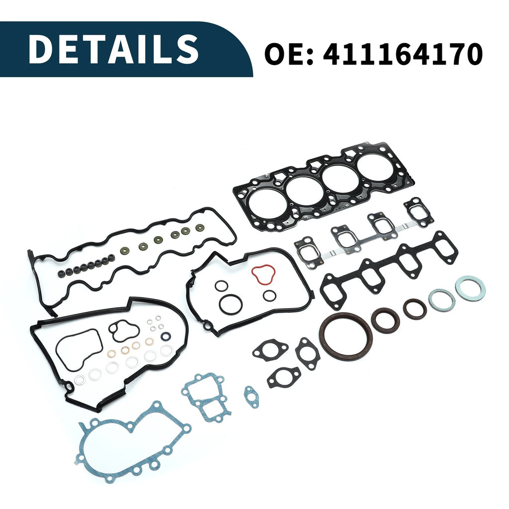 Cylinder Head Gasket Kit No. 411164170 for Toyota 3C 