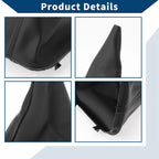 1 Pc Gear Shift Gaiter for BMW E30 (1981–1991) Black Leather