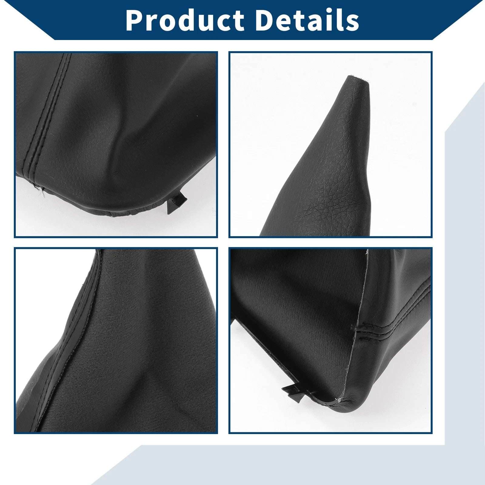 1 Pc Gear Shift Gaiter for BMW E30 (1981–1991) Black Leather
