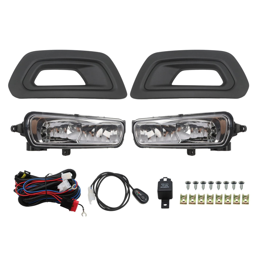 Complete Fog Light Kit for Ford Transit (2020–2024) Pair w/Bezels & Wiring