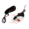 Clear Front Turn Signals for Kawasaki Ninja EX 250 (1988–2007)