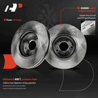 Front Disc Brake Rotors for Infiniti EX35 G37 M45 Q70L Nissan 350Z (2007–2015)