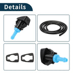 Windshield Washer Nozzle & Gasket, Fluid Hose for Dodge Grand (2001-2009)
