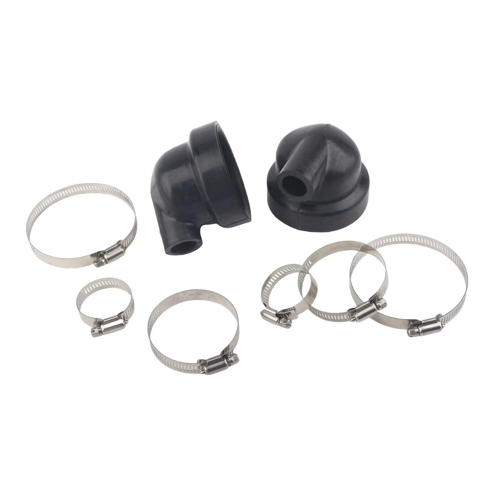 2pcs Heat Exchanger End Cap for Volvo Penta MD 2030 (Replacement 3580326, 145536370)