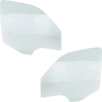 Set of 2 Front Door Glasses for Dodge Nitro