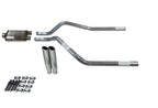 2.5" Dual Exhaust Kit for GMC Jimmy (2000–2004) Magnaflow XL Clamp on Tips
