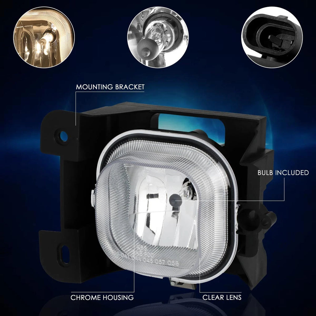 OE Style Front Bumper Fog Light for Ford Ranger (2004–2005) LH