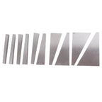 Set of 10 Angle Blocks 1-5 Degree & 5-30 Degree Gauge Precision