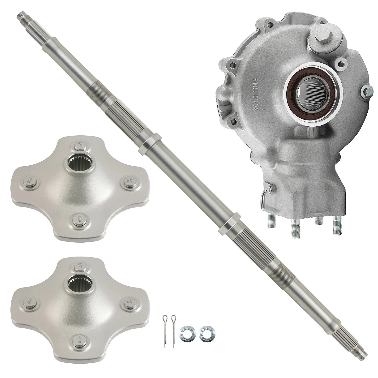 Rear Axle & Hub Kit + Full Rear Differential for Honda TRX300 (1992–2000)
