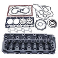 Cylinder Head & Full Gasket Kit 6692539 for Kubota Bobcat Excavator (V1505)