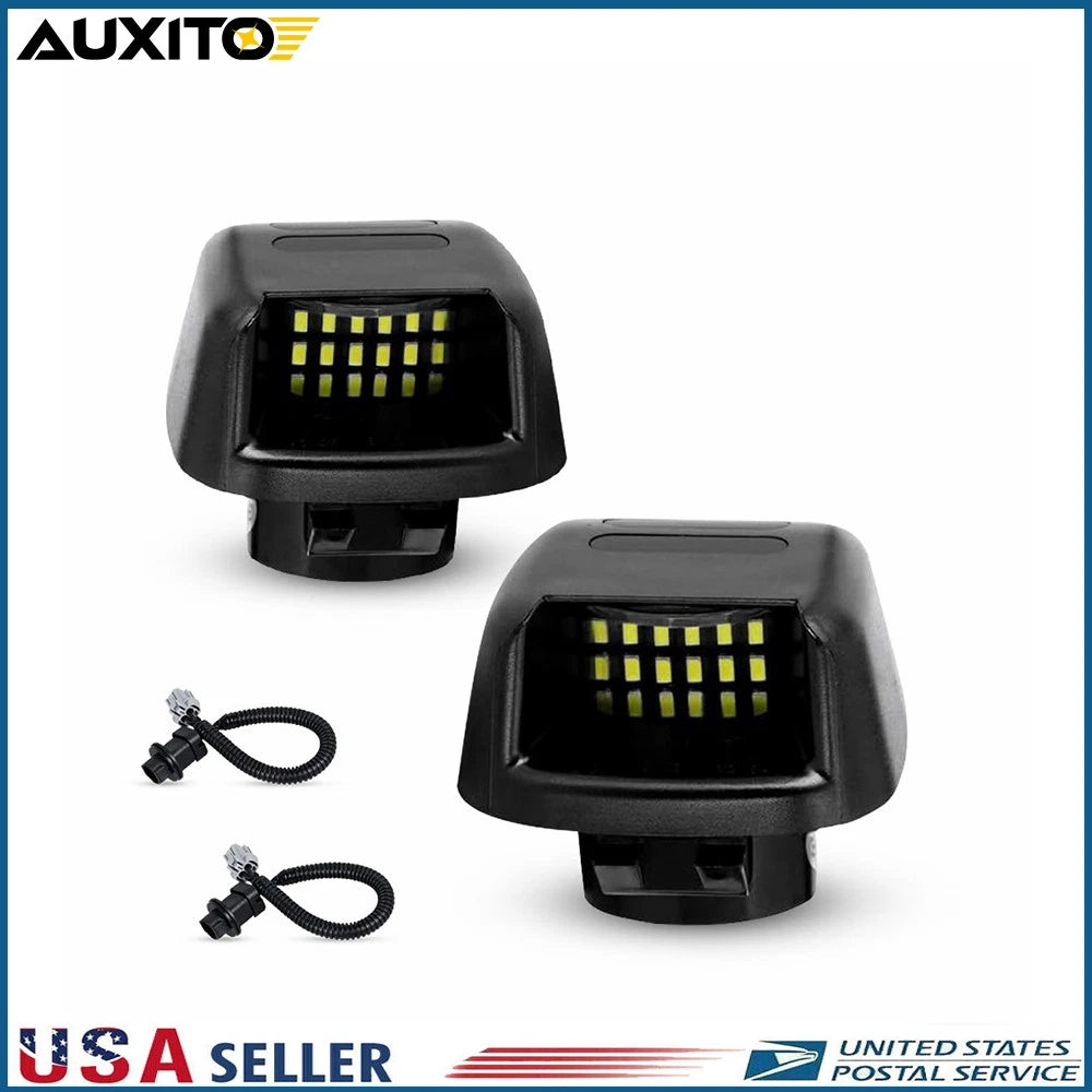 2X LED License Plate Light for Nissan Frontier D40 (2007–2019)