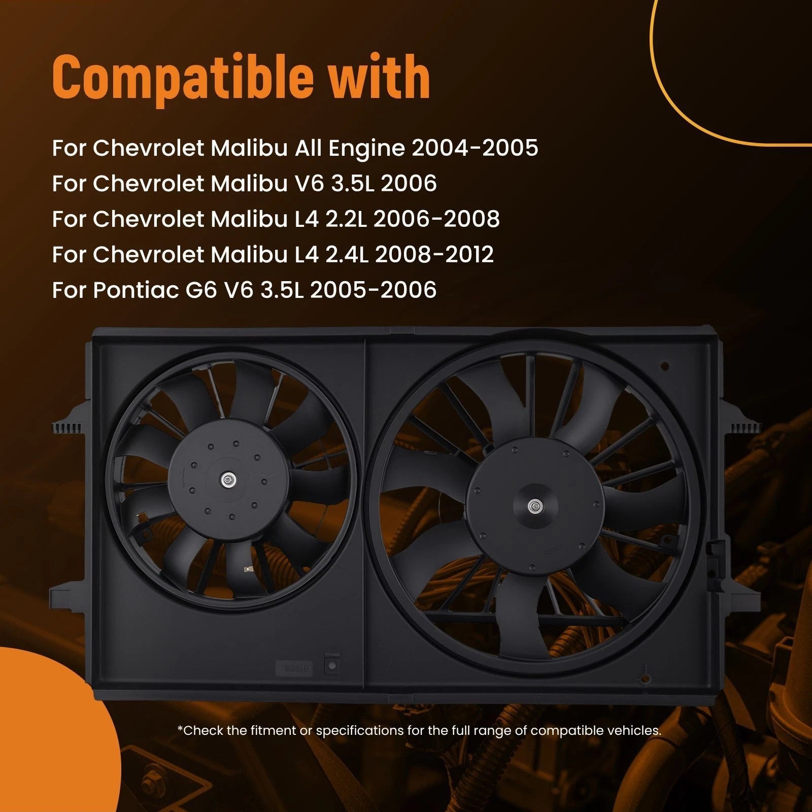 Electric Radiator Fan for Saturn Aura (2007-2009)