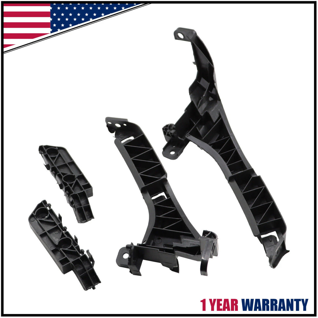 Set of 4 Front Bumper & Headlight Support Brackets for Honda CR-V (2007–2011)