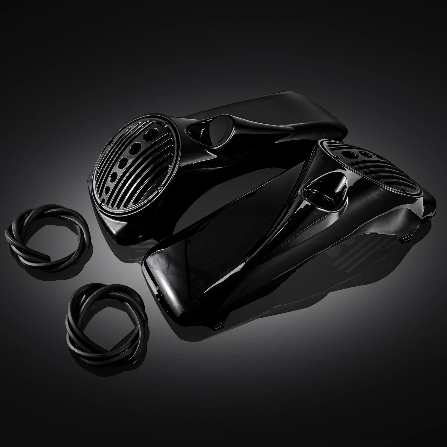 8'' Saddlebag Speaker Lid for Harley Touring Street/Road Glide (1994–2013)