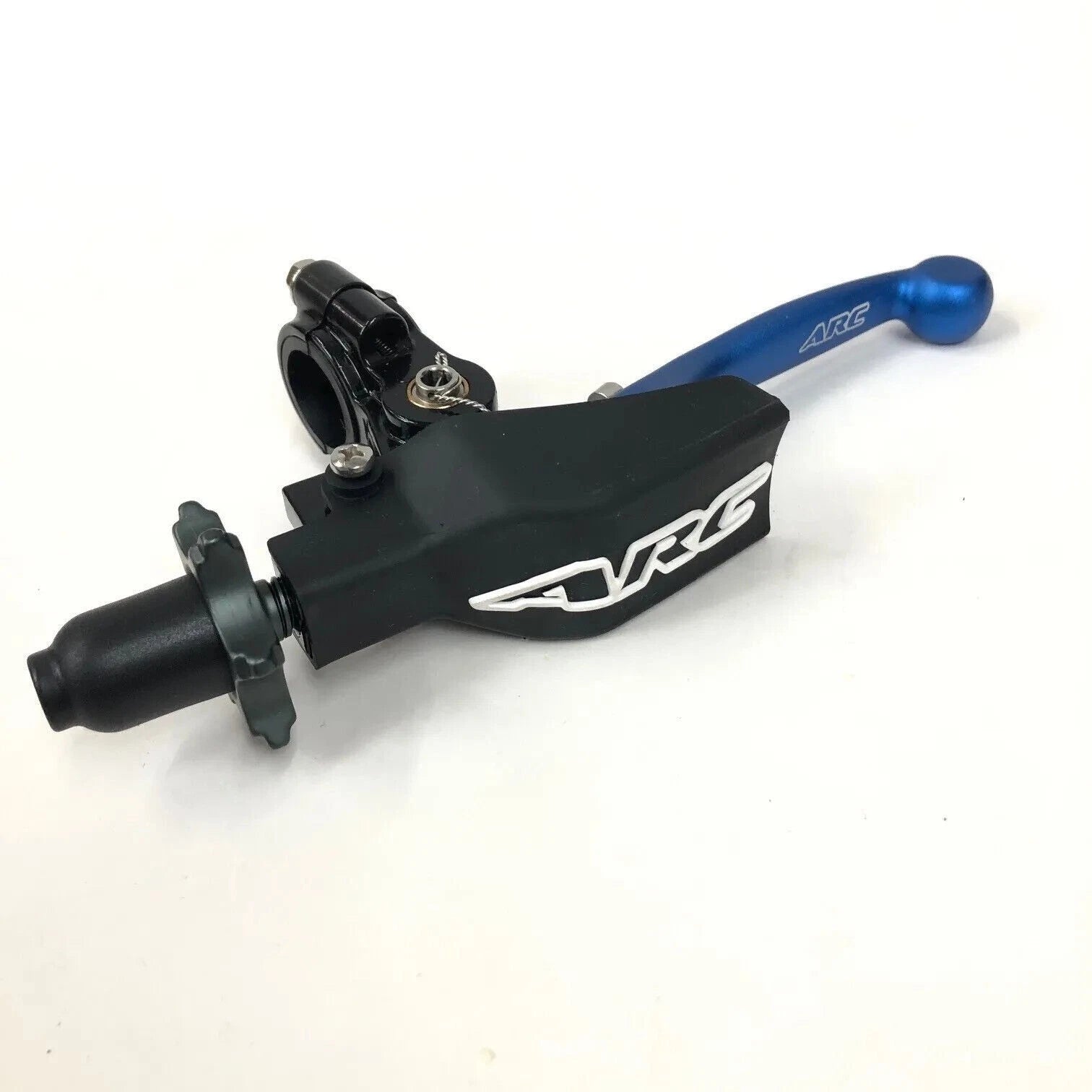 ARC DC-8 Shorty Clutch Perch Lever Blue for YFZ Raptor Banshee TRX KFX LTZ LTR