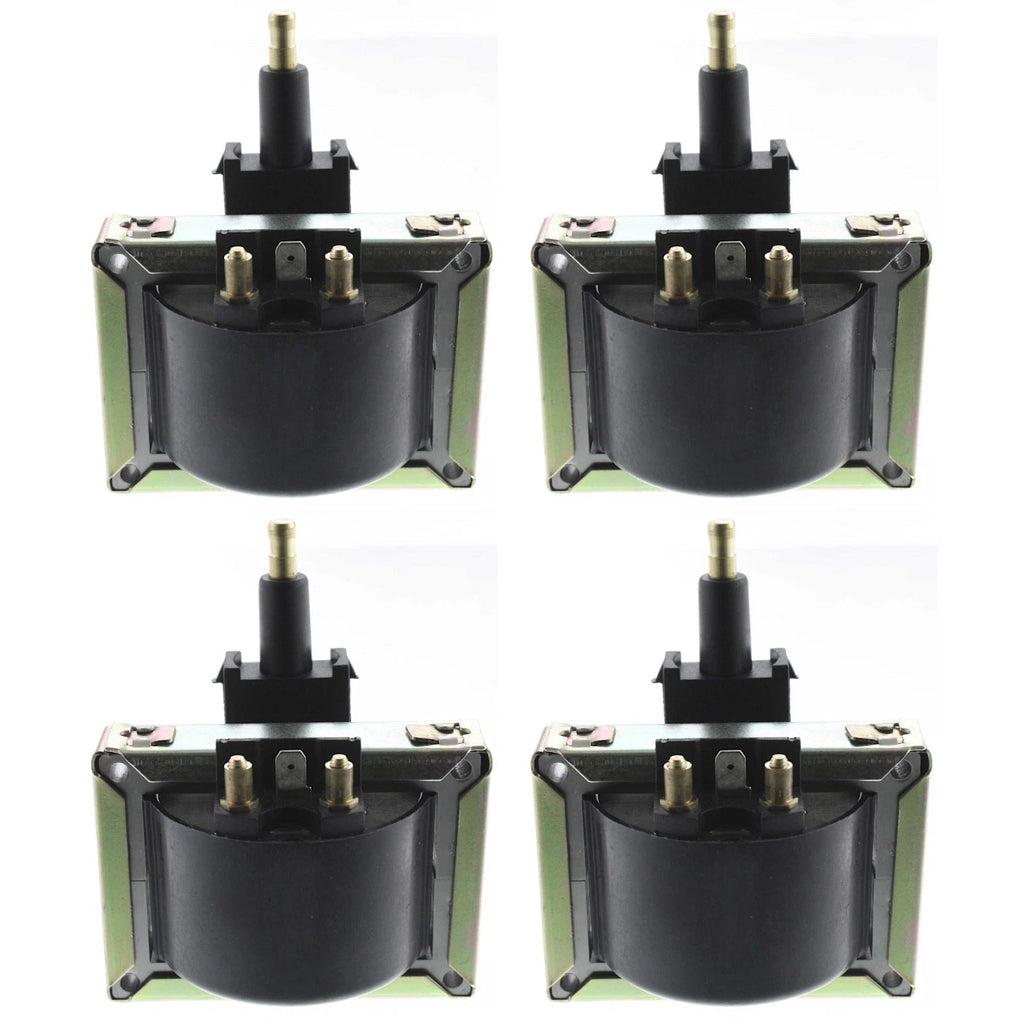 Set of 4 Ignition Coils for Jeep Wrangler YJ, Cherokee