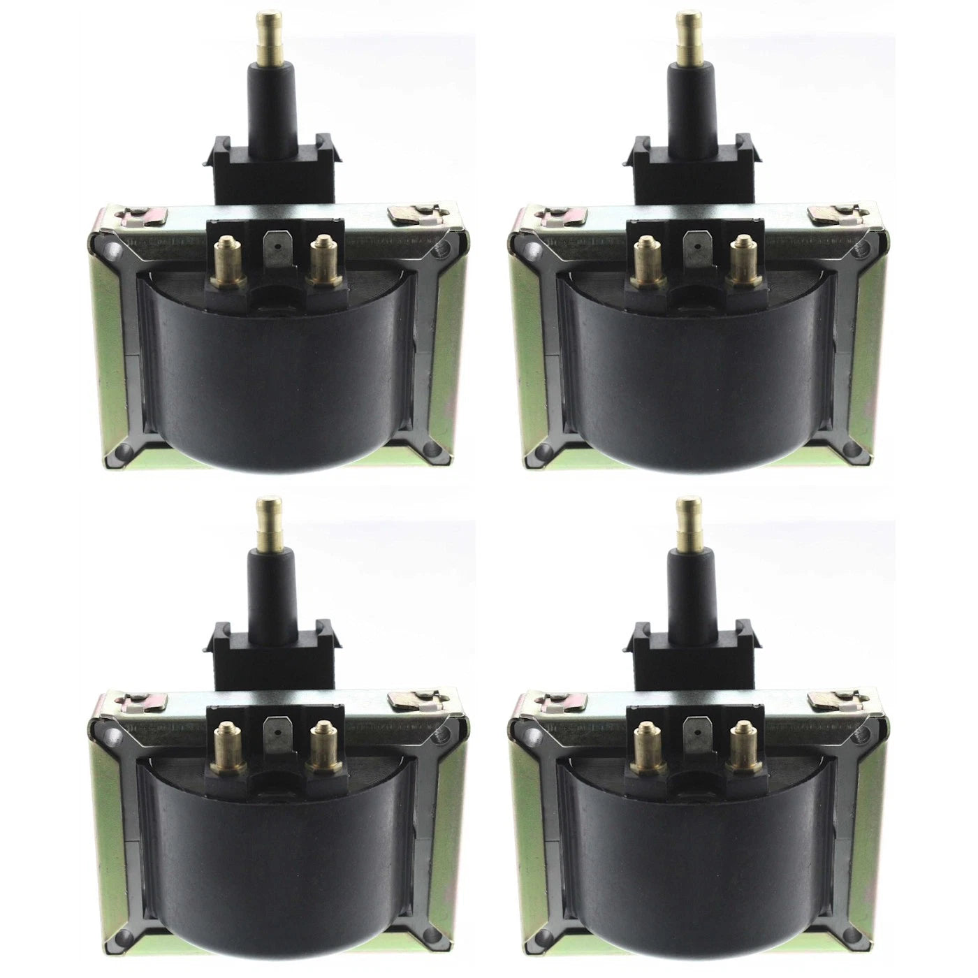 Set of 4 Ignition Coils for Jeep Wrangler YJ, Cherokee