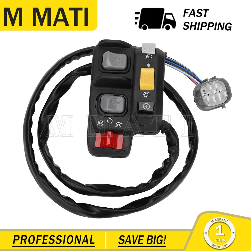 Handlebar Shift Start Control Switch for Honda Rancher TRX350 TRX400 (2000–2006)