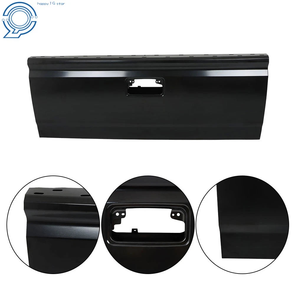 Black Steel Tailgate Assembly for Chevy Silverado GMC Sierra (2014–2019)