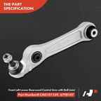 2X Front Lower Rearward Control Arm with Ball Joint for BMW F01 (2008–2015)