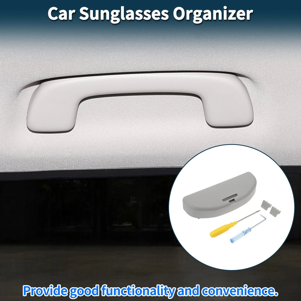 Sunglasses Case for Volkswagen Golf 6 (2009–2013) Eyeglasses Holder Grey