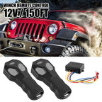 Wireless Winch Remote Control Kit for Jeep (DC 12V)