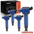 Blue Ignition Coil Set for Toyota Camry Corolla RAV4 (2002–2011)