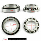 Steering Stem Bearing Seal Kit for Honda VT1300CR FJS400 FJS600 (Universal)
