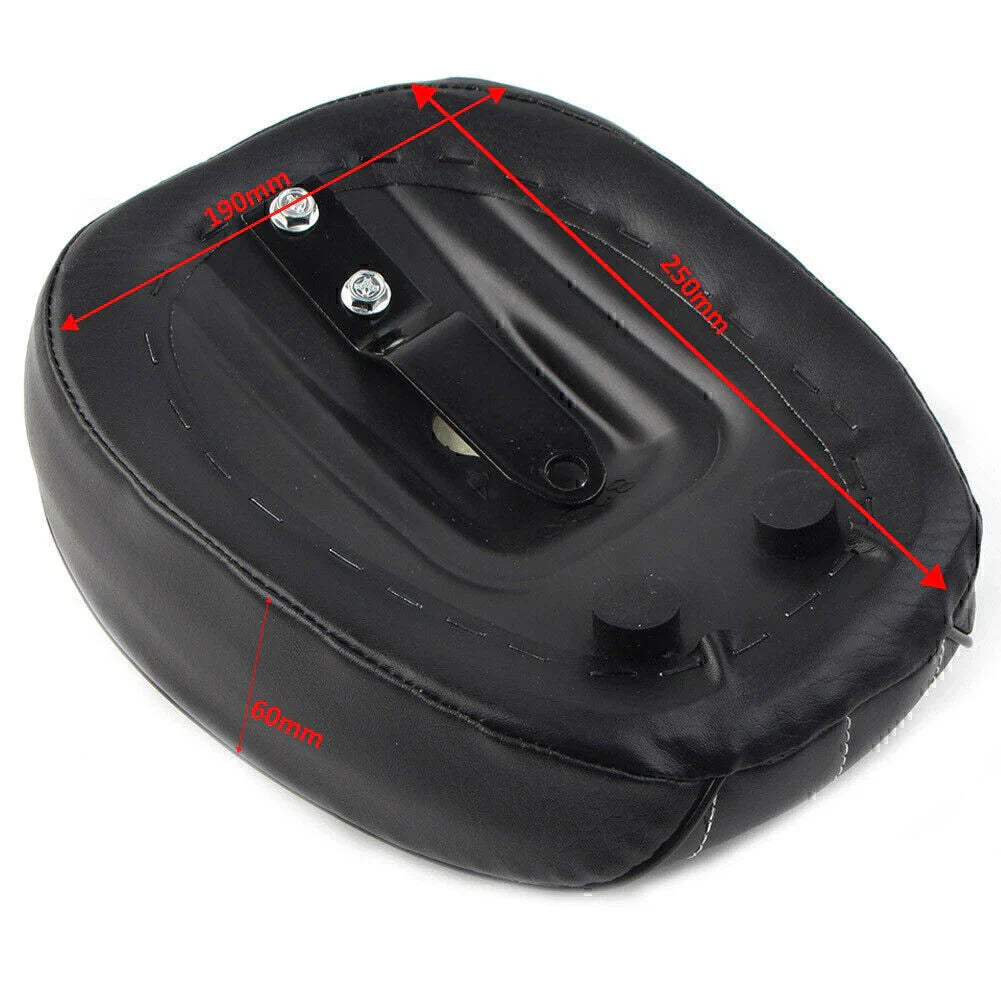 Rear Passenger Cushion Pillion Seat Pad for Harley X48 XL1200 Sportster (2004-2023)