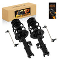 Suspension Kit with Front Struts and Sway Bar Links for Toyota Highlander (2008–2011)