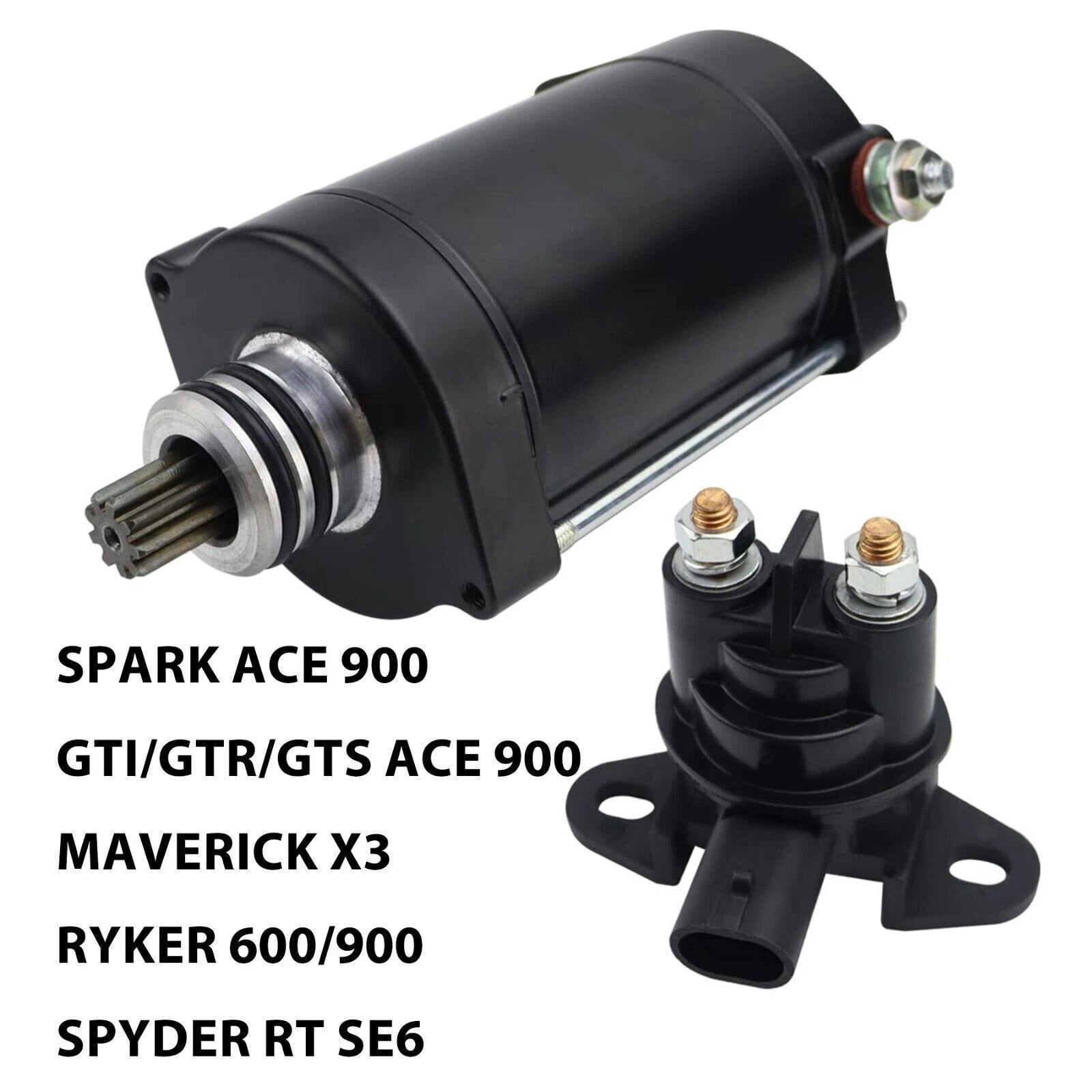 Starter with Relay for Can-Am Ryker S 900 ACE (2022–2023)
