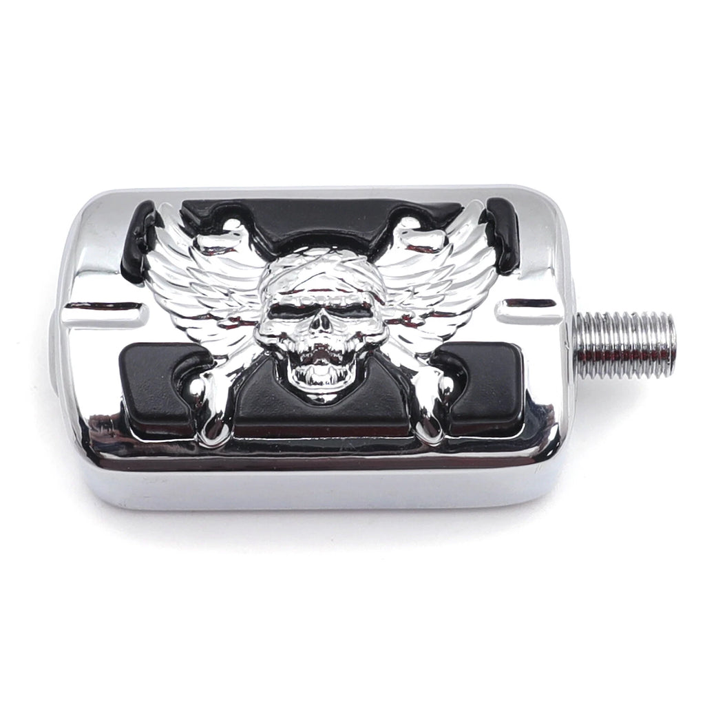 Wing Skull Shifter Peg for Harley Electra, Wide, Super Glide, Softail