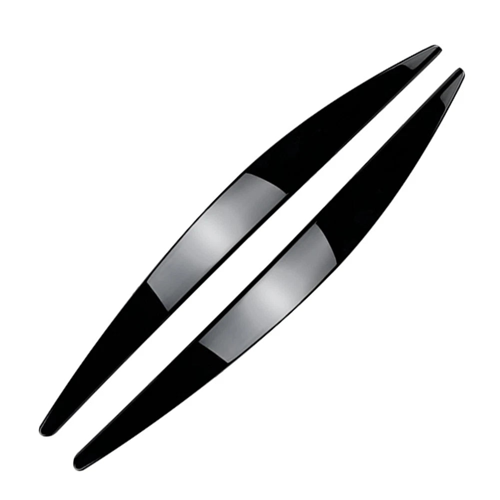 Headlight Eyelid Trim Cover for Skoda Octavia MK3 (2015–2017) Black
