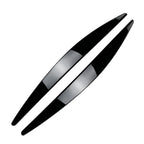 Headlight Eyelid Trim Cover for Skoda Octavia MK3 (2015–2017) Black