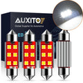 Set of 4 Auxito LED Dome Lamps for Various Vehicles 