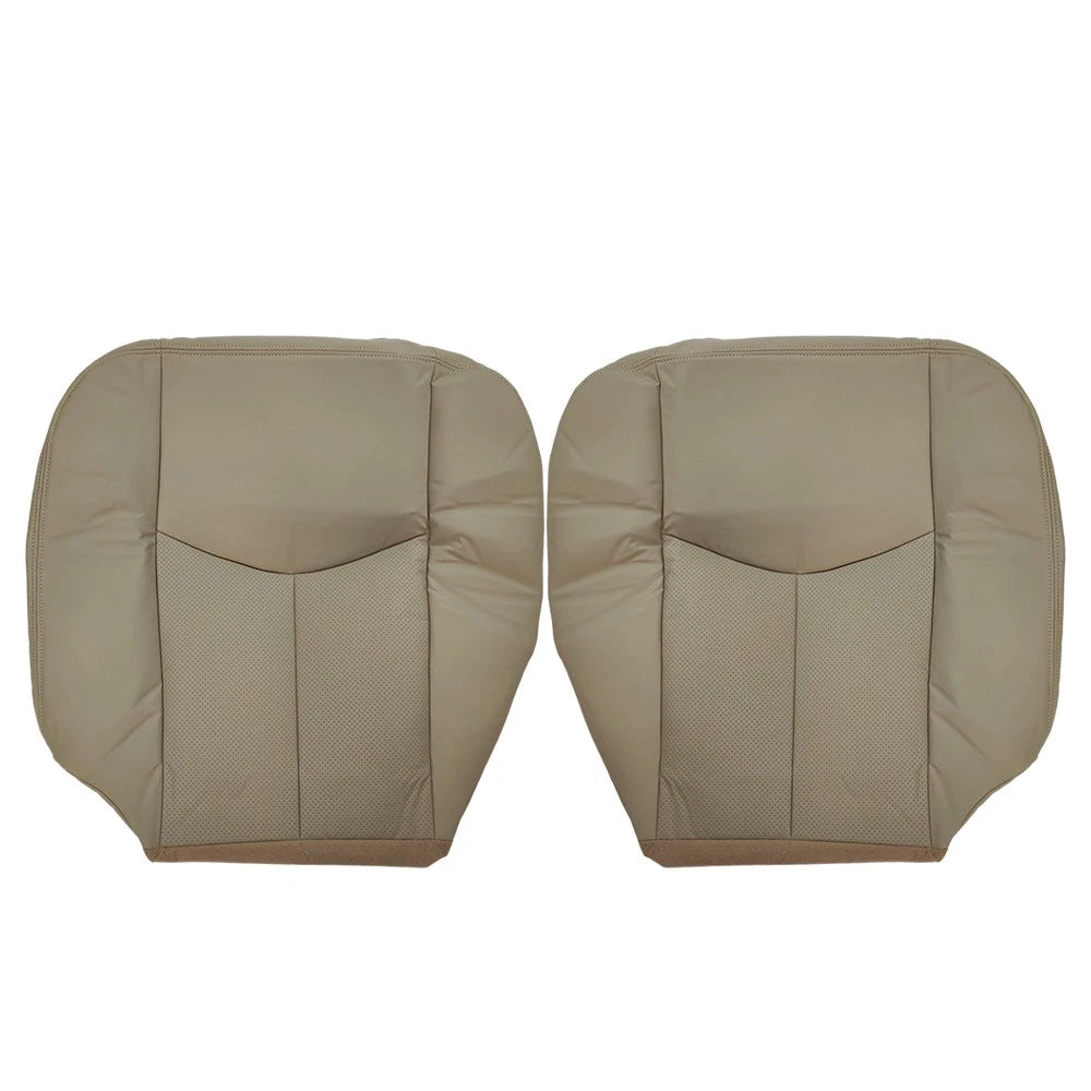 Leather Bottom Seat Cover for Cadillac Escalade (2003–2006) Tan