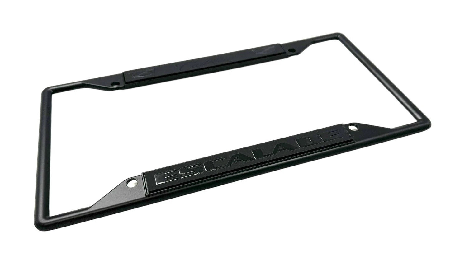 License Plate Frame with Emblem for Cadillac Escalade (2007–2020)