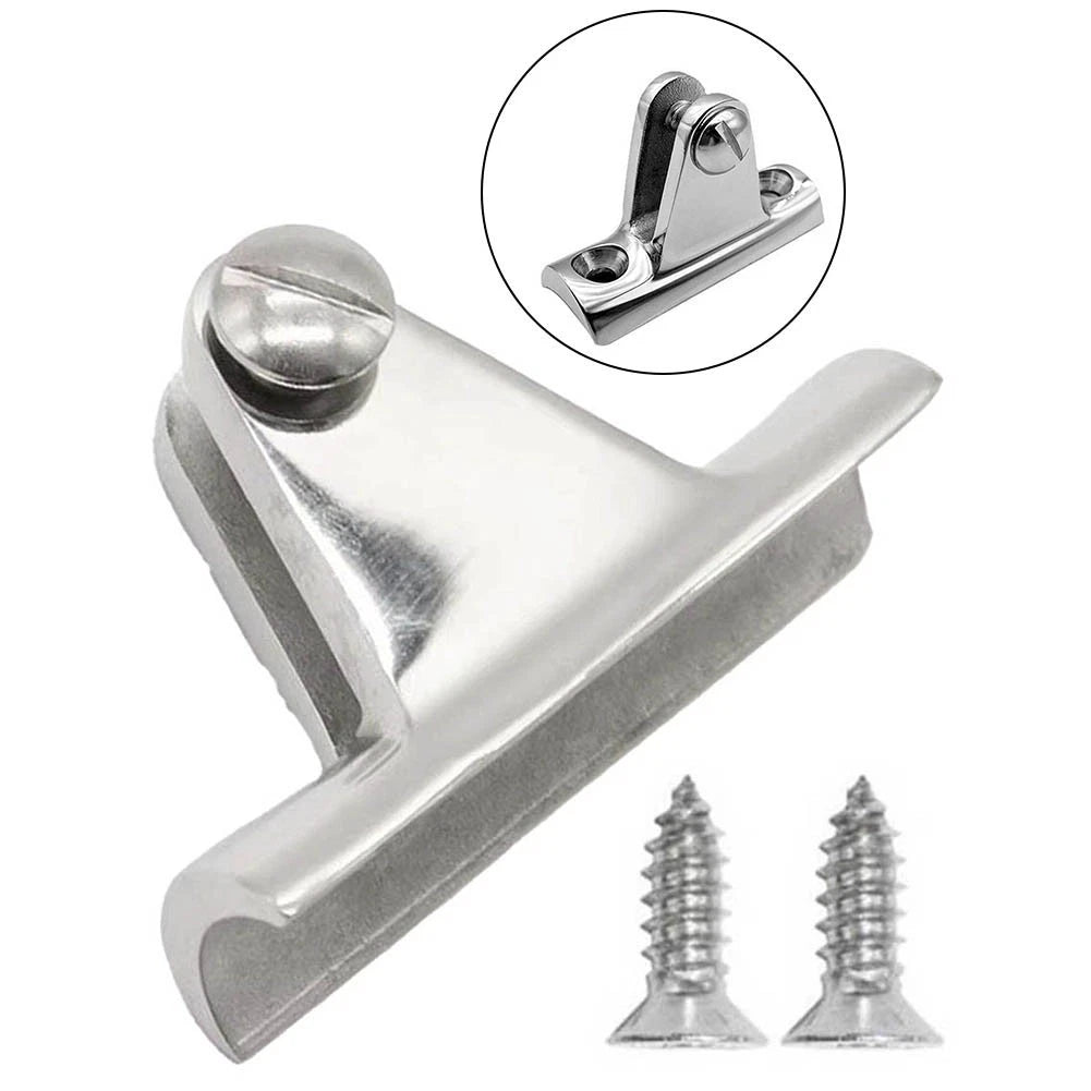Concave Base Hinges for Bimini Tops (Marine Grade 316 Stainless Steel)