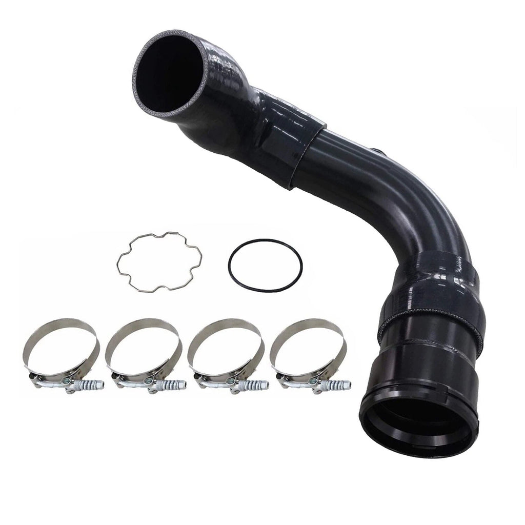 Black Cold Side Intercooler Pipe Upgrade for Ford 6.7L Powerstroke (2011–2016)