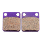 Front & Rear Carbon Fiber Brake Pads for Yamaha Wolverine 450 (2000-2007)