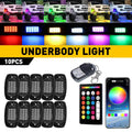 2X White LED Rock Light for Offroad SUV Pickup