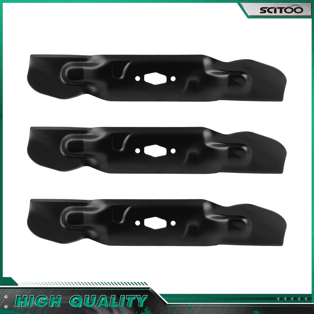 3 Deck High Lift Blades for MTD Cub Cadet 54" (742P05086, 490-110-C194, 742-05086)