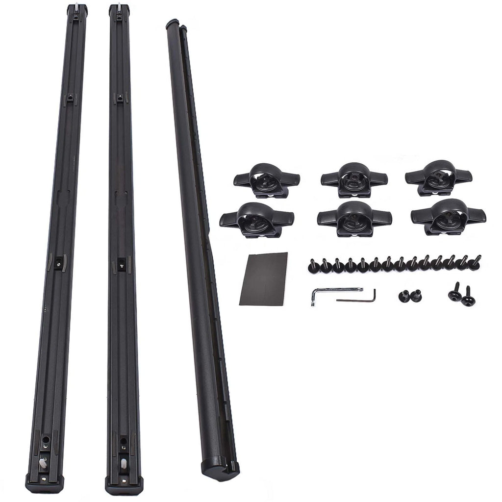 Trail Rail System Tie Down Rails for Jeep Gladiator JT (2020–2023) 82215956