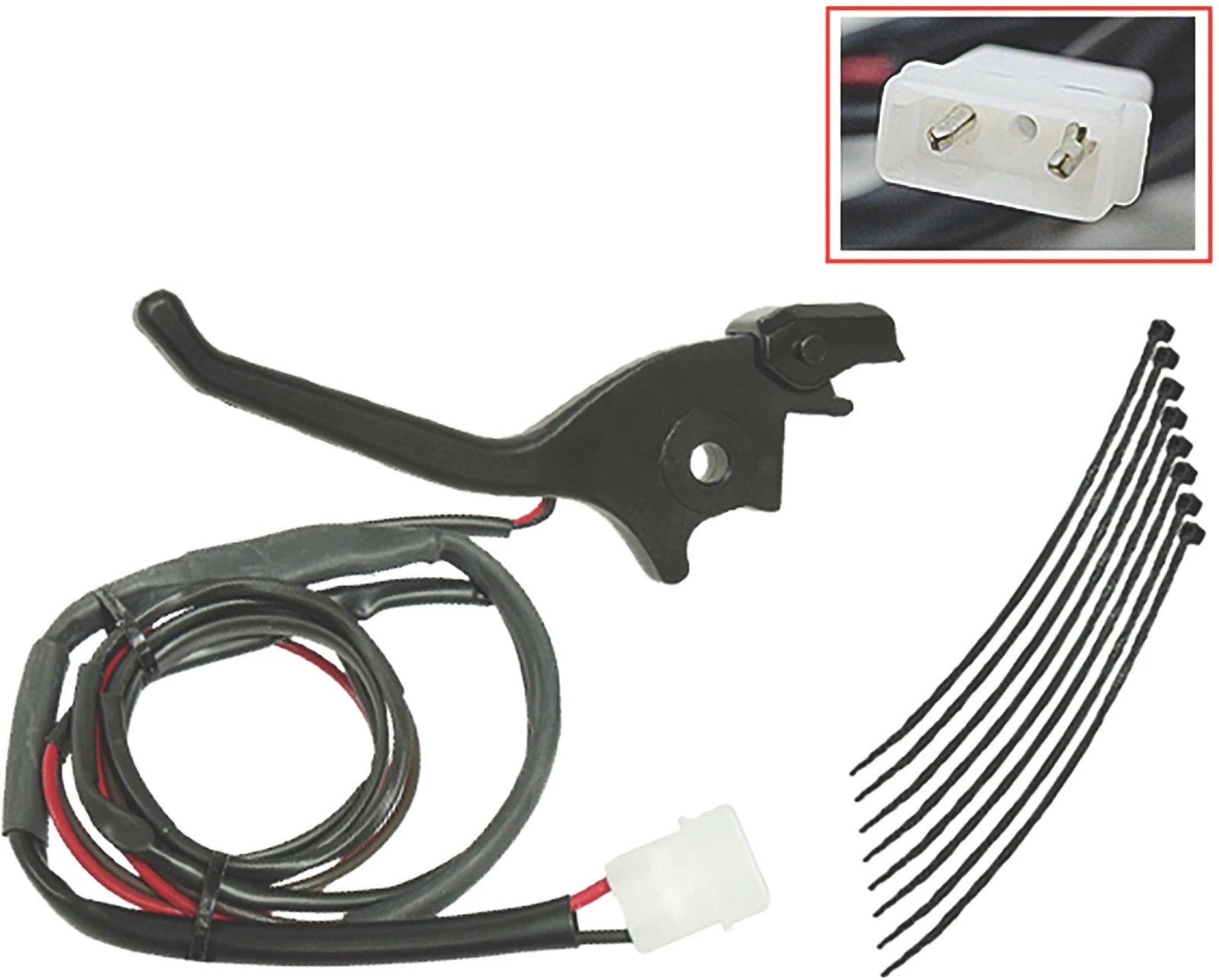 SP1 Heated Brake Lever Pol for Polaris Snowmobiles (2008–2012)