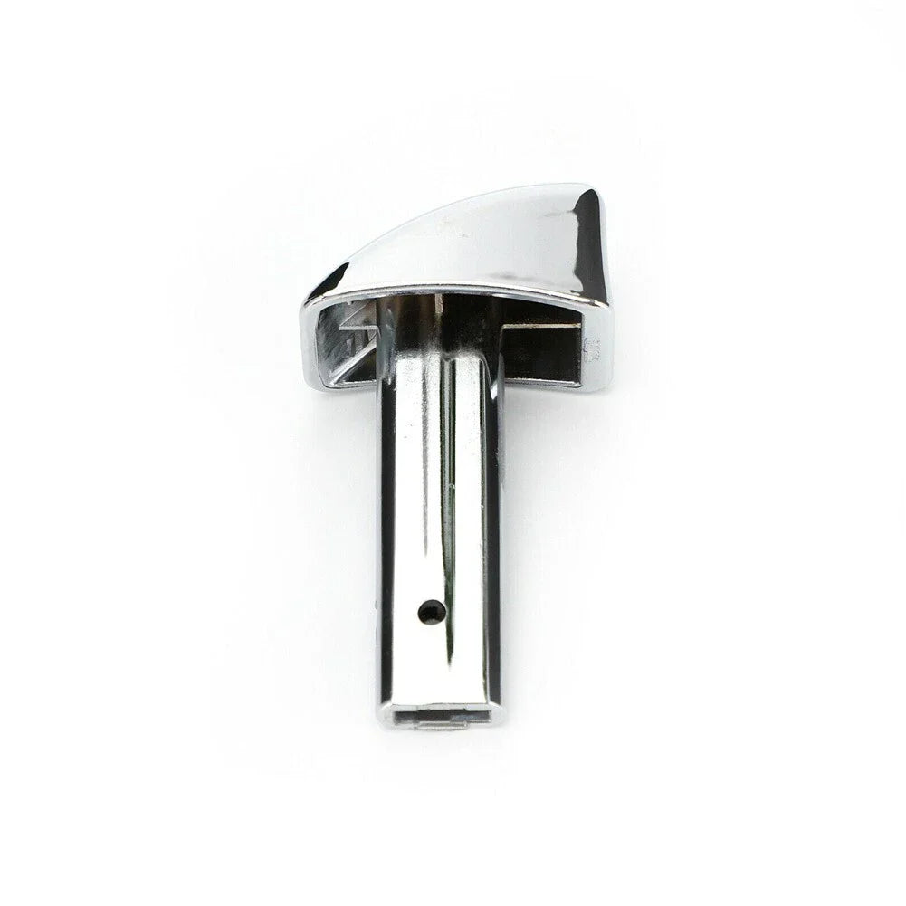 Chrome Front Side Silver Seat Release Knob for Maserati Grancabrio
