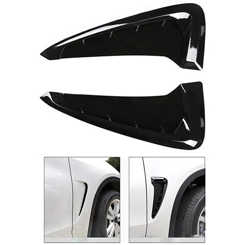 Air Vent Trim Cover for Vehicle Exterior Styling Enhancement