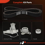 Set of 4 Timing Belt and Water Pump Kit for Hyundai Accent Kia Rio5 (2006–2011)